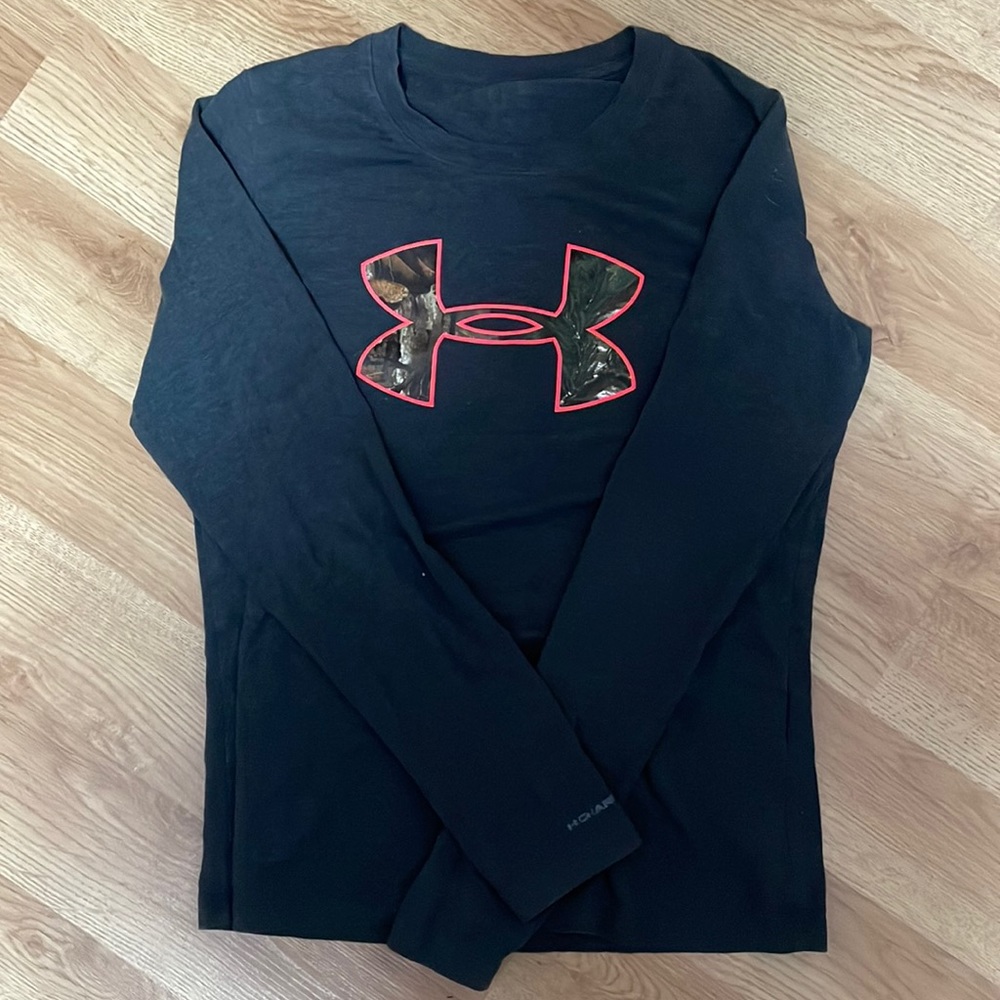 Grey/Camo/Pink Long Sleeve Tee